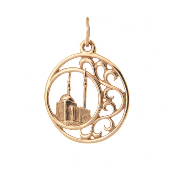 Золотая подвеска 585