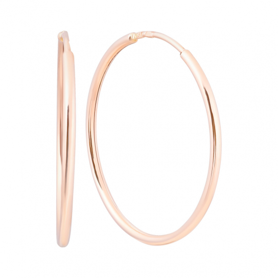 Золотые серьги 585, женские