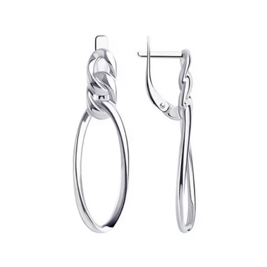 Серебряные серьги 925, женские