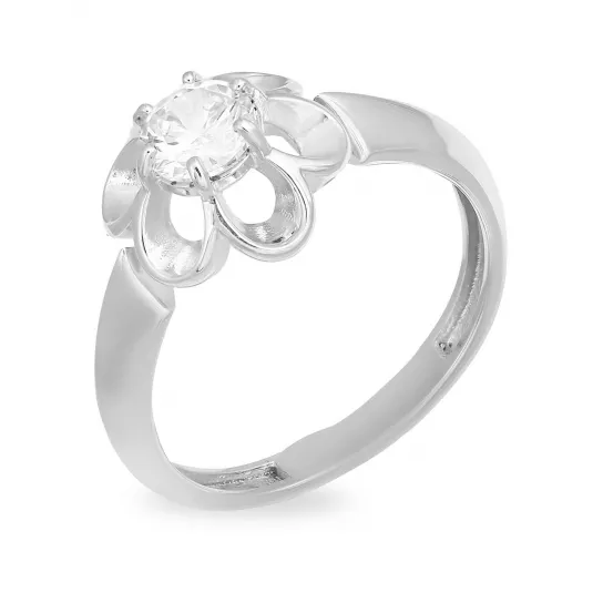 Серебряное кольцо 925, женское, размер 18