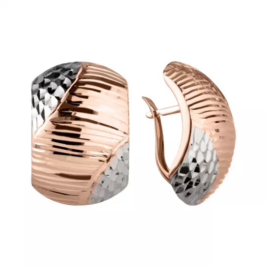 Золотые серьги 585, женские