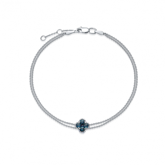 Золотой браслет 585, длина 16.5 см