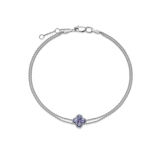 Золотой браслет 585, длина 16.5 см