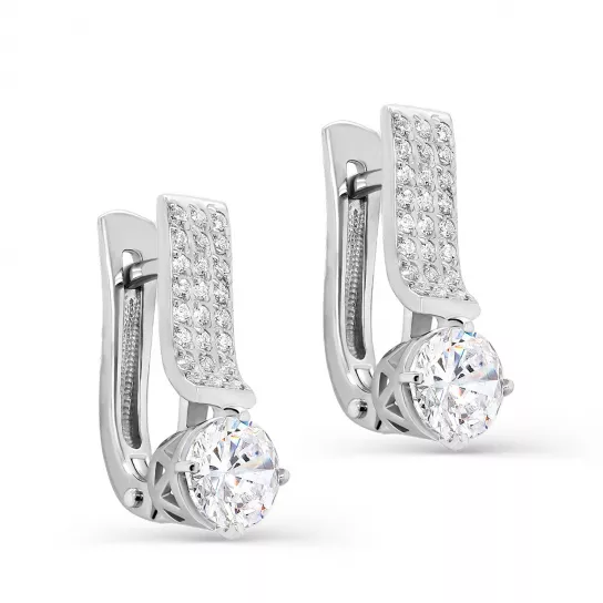 Серьги из серебра