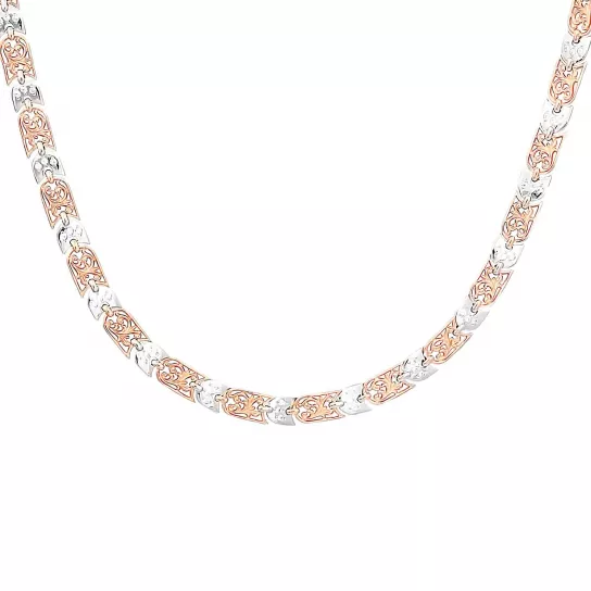 Колье с фианитом из золота