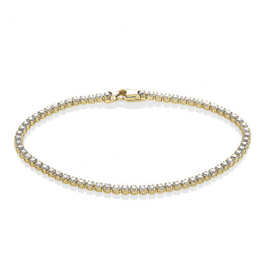 Золотой браслет 585, длина 18.5 см