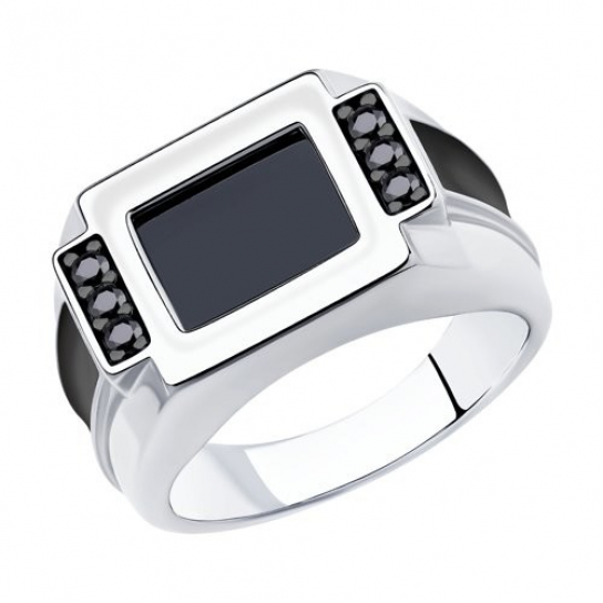 Серебряное кольцо 925, женское, размер 21.5