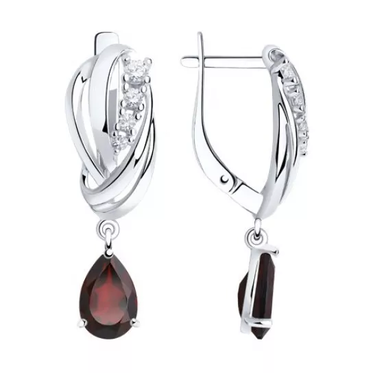 Серебряные серьги 925, женские