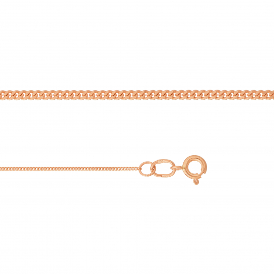 Золотая цепочка 585 на шею, длина 45 см