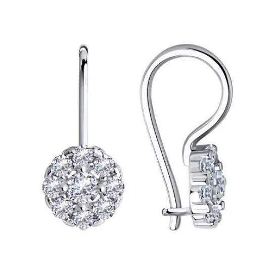 Серьги из серебра