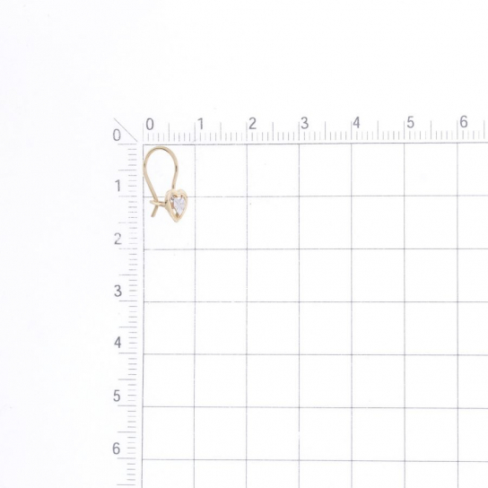 Серьги детские из золота