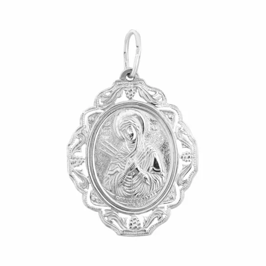 Икона из серебра