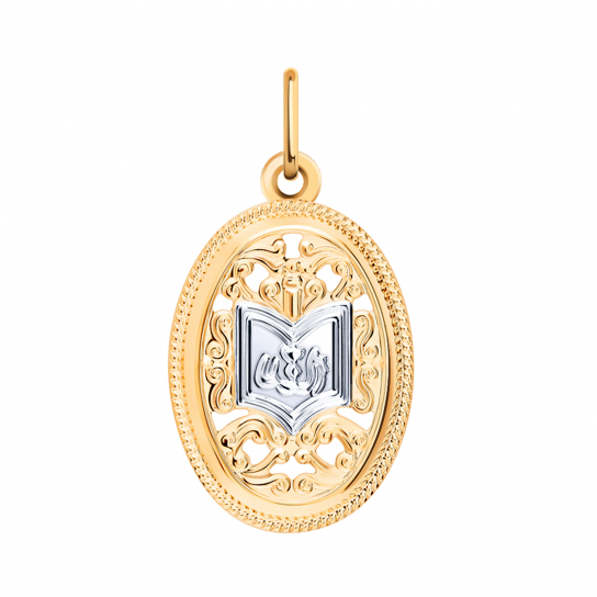 Золотая подвеска 585