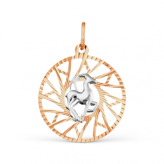 Золотая подвеска 585