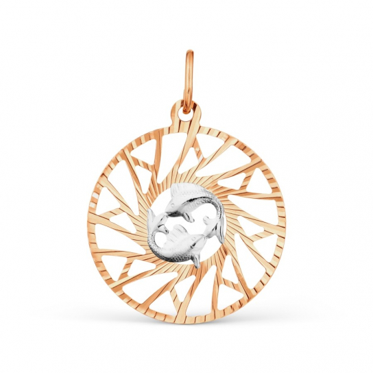 Золотая подвеска 585