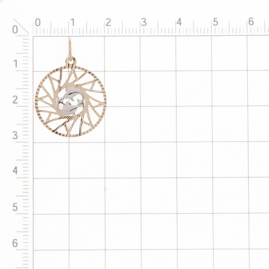 Золотая подвеска 585