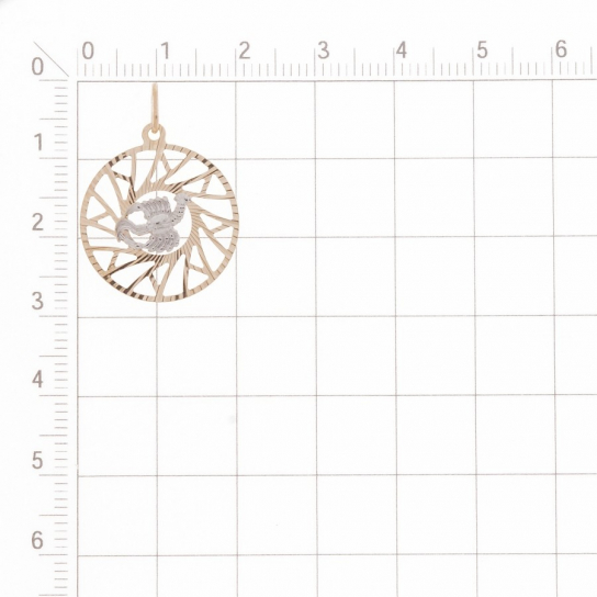 Золотая подвеска 585