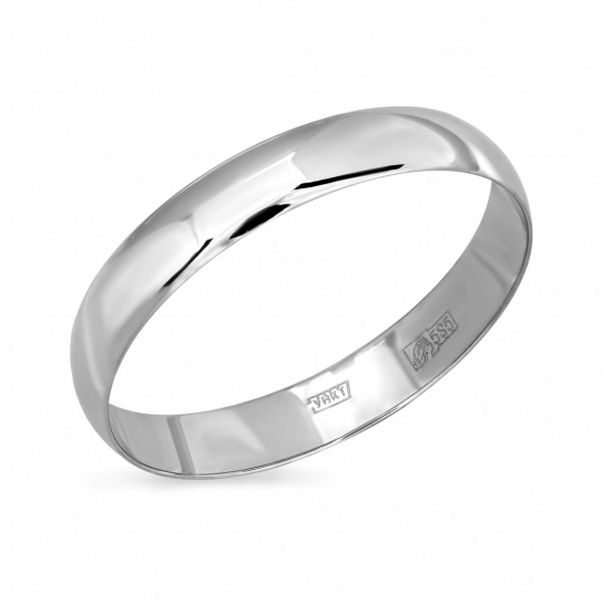 Золотое обручальное кольцо 585, размер 19