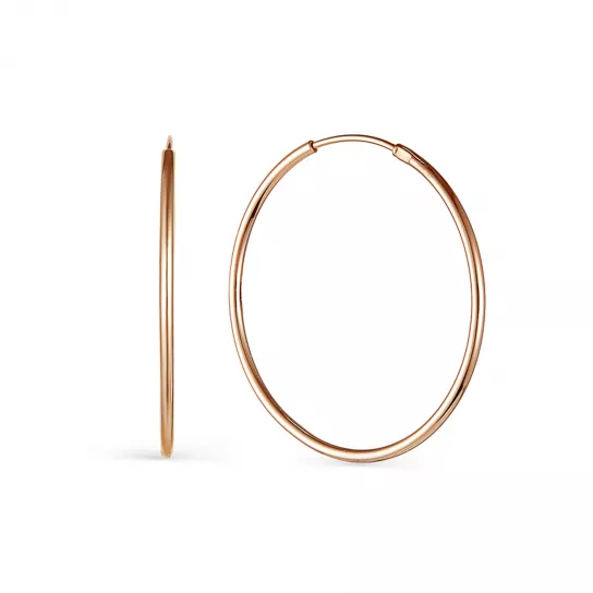 Золотые серьги 585, женские