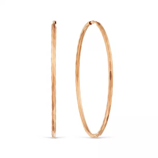 Серьги-конго из золота