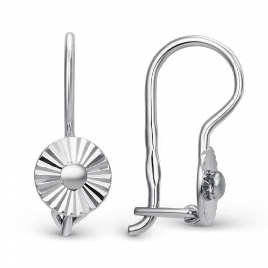 Серьги детские из золота