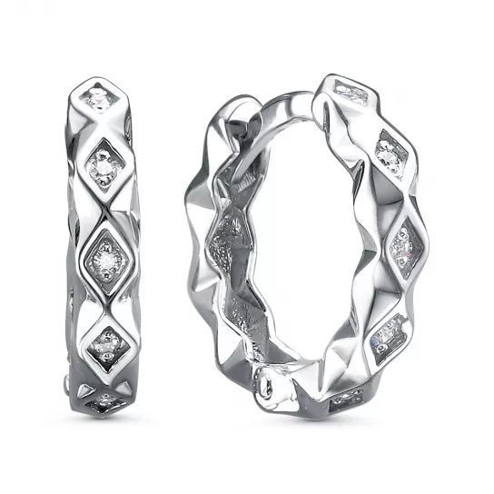 Серьги из серебра