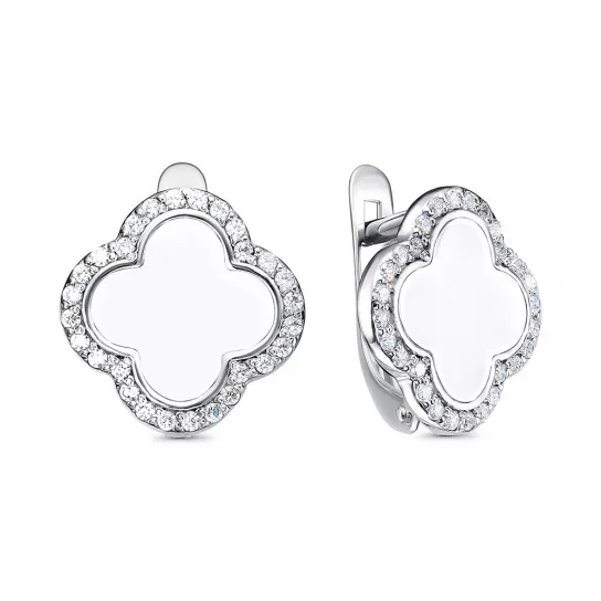 Серьги из серебра