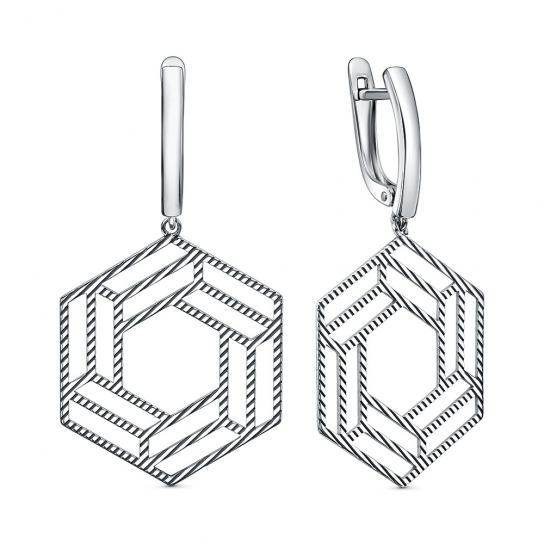 Серебряные серьги 925, женские