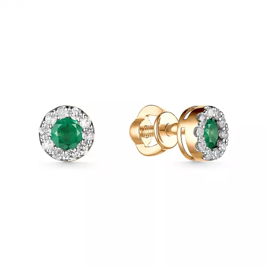 Пусеты бр из золота