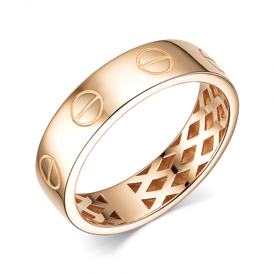 Золотое кольцо 585, женское, размер 18