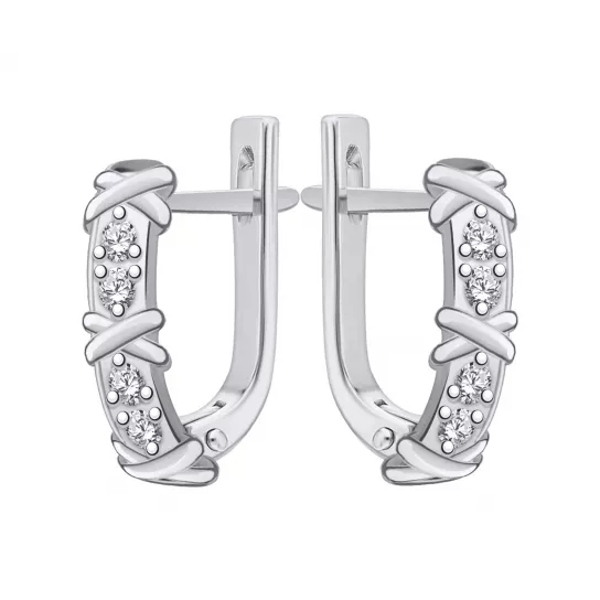 Серьги из серебра