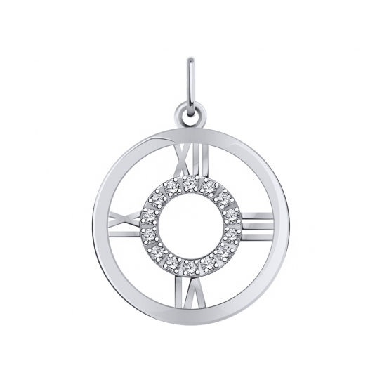 Серебряная подвеска 925, женская