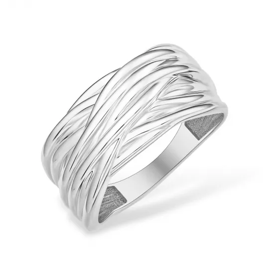Серебряное кольцо 925, женское, размер 18