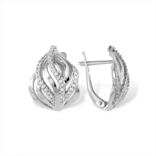 Серьги из серебра