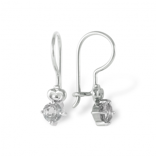 Серьги детские из серебра