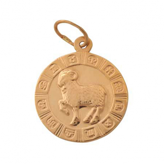 Золотая подвеска 585