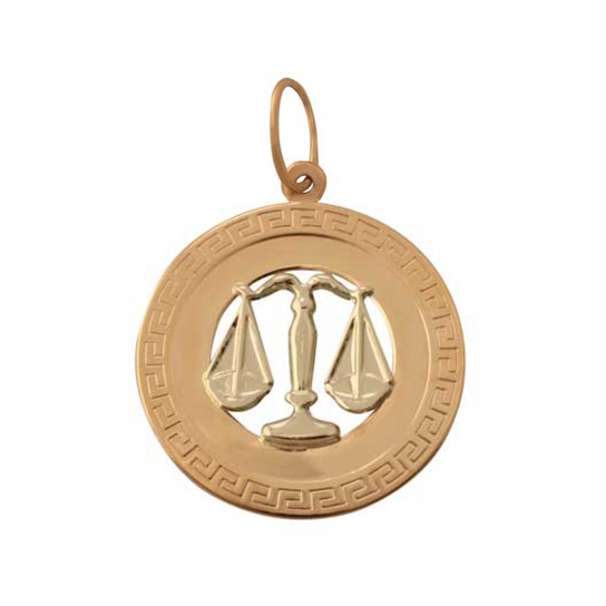 Золотая подвеска 585