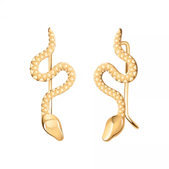 Серьги-кафы из золота