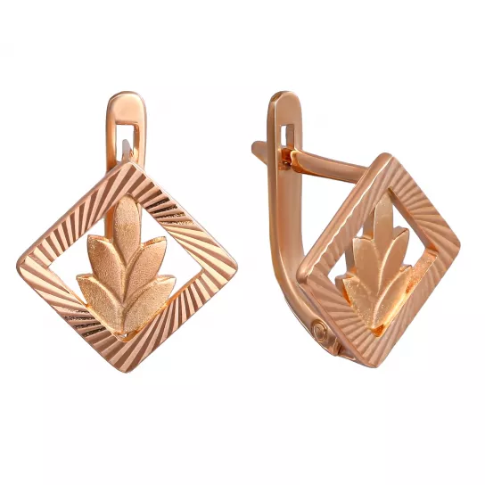 Серьги из золота