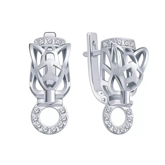 Серьги из серебра