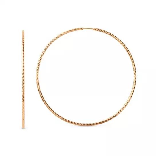 Золотые серьги 585, женские