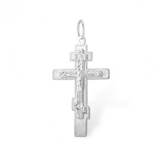 Серебряный крестик 925 нательный, на шею