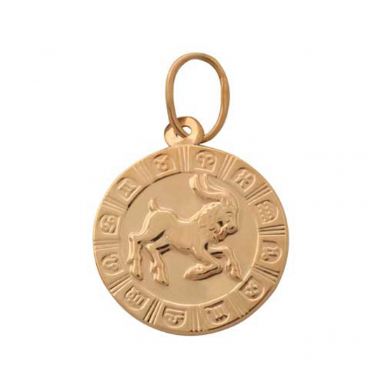 Золотая подвеска 585