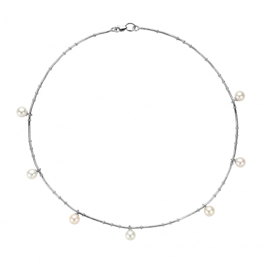 Колье из серебра