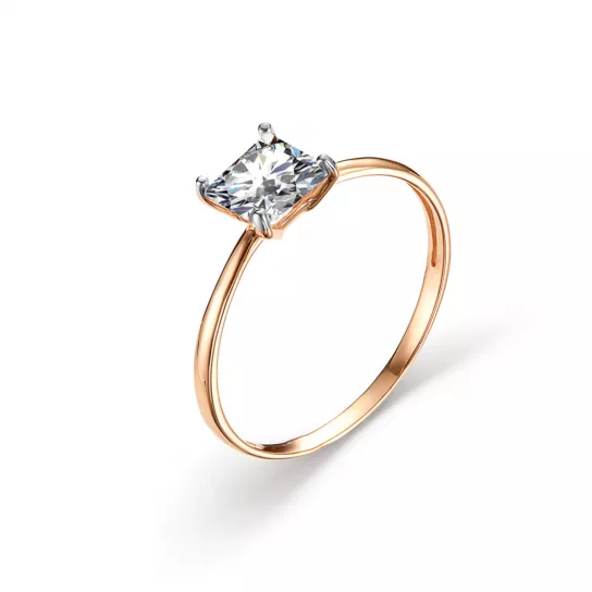 Золотое кольцо 585, женское, размер 16