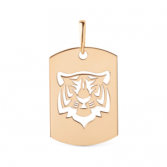 Золотая подвеска 585, женская