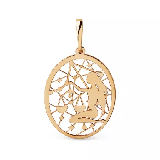 Золотая подвеска 585