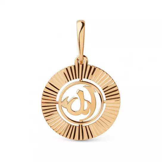 Золотая подвеска 585