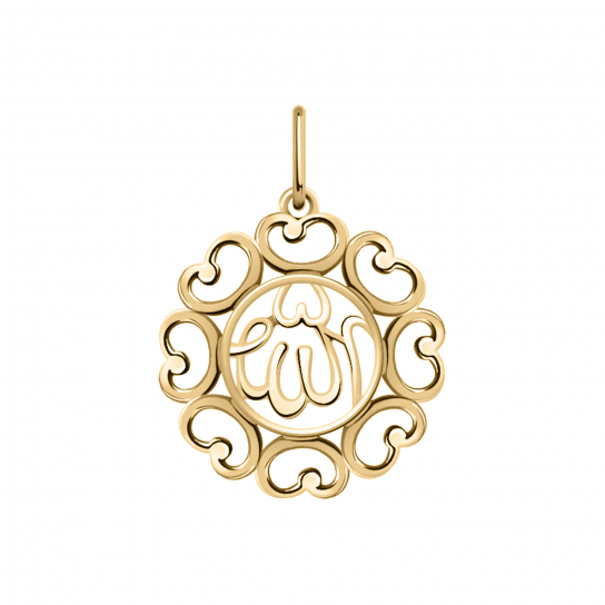 Золотая подвеска 585