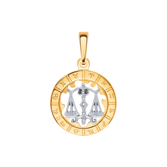 Золотая подвеска 585